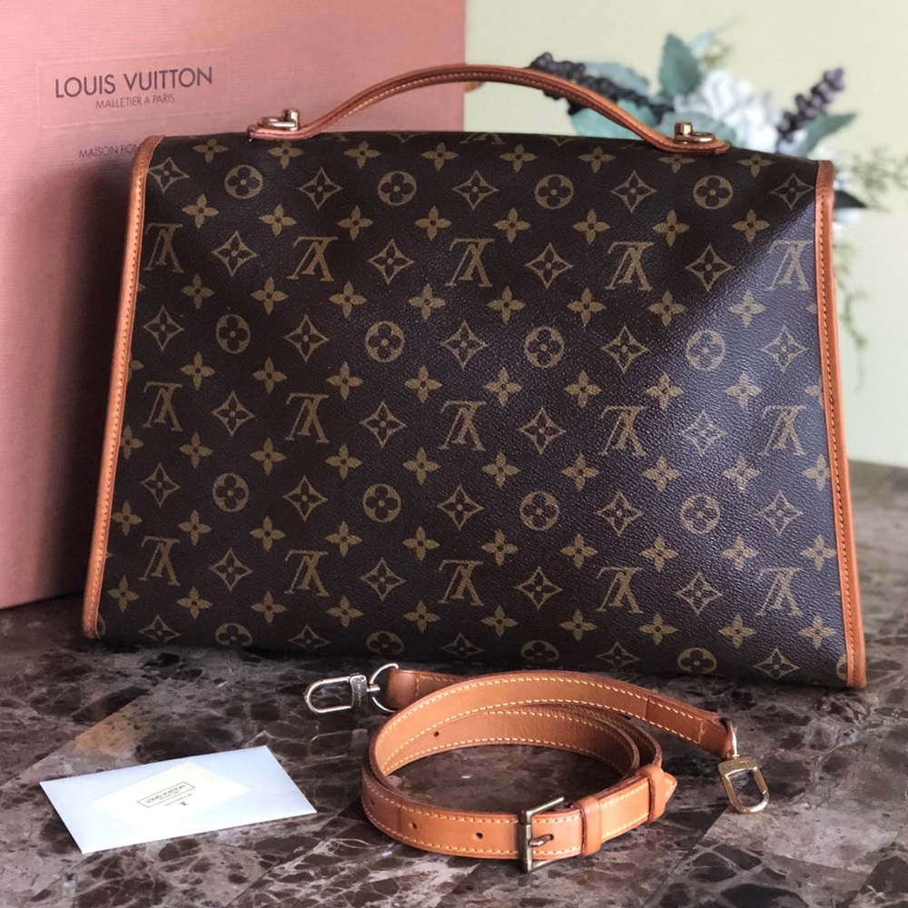 AUTH Louis Vuitton Beverly & STRAP + ORIGINAL BOX - Picture 2 of 7